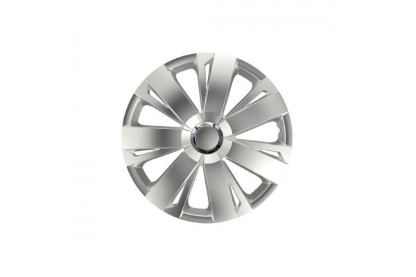 AMiO Τάσι Αυτοκινήτου Hubcap RC Energy 1τμχ 15" Ασημί