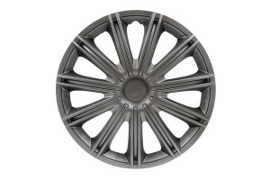 Lampa Σετ Τάσια Αυτοκινήτου Nero Dark 4τμχ 16" Γκρι