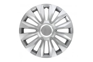 Lampa Σετ Τάσια Αυτοκινήτου Avalone Pro 4τμχ 15" Ασημί