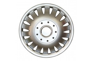 Croatia Cover Σετ Τάσια Αυτοκινήτου Universal 4τμχ 16" Ασημί