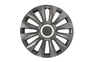 Lampa Σετ Τάσια Αυτοκινήτου Avalone Pro Dark 4τμχ 15" Γκρι