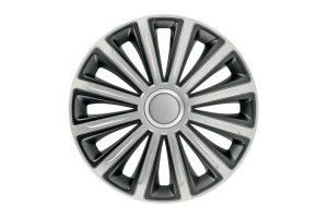 Lampa Σετ Τάσια Αυτοκινήτου Trend Bicolour 4τμχ 15" Ασημί