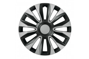 Lampa Σετ Τάσια Αυτοκινήτου Silver Avalone 4τμχ 13" Μαύρο/Ασημί