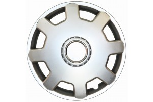 Croatia Cover Σετ Τάσια Αυτοκινήτου Volkswagen Polo N6 4τμχ 13" Ασημί