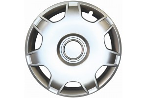 Croatia Cover Σετ Τάσια Αυτοκινήτου για Volkswagen Polo Classic/ Polo N62/ Golf III 4τμχ 14" Ασημί