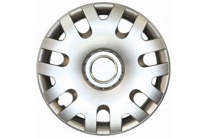 Croatia Cover Σετ Τάσια Αυτοκινήτου VW Polo 9n 4τμχ 14" Ασημί