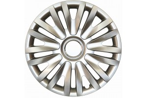 Croatia Cover Σετ Τάσια Αυτοκινήτου VW Golf VI 4τμχ 15" Ασημί