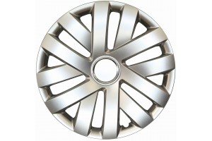 Croatia Cover Σετ Τάσια Αυτοκινήτου Volkswagen Carravele T-5/Golf IV 4τμχ 16" Ασημί