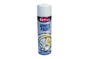 Car Plan Wheel Paint Σπρέι Βαφής για Ζάντες-Τροχούς Αυτοκινήτου Ασημί 500ml