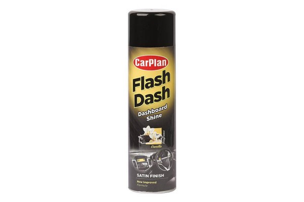 Car Plan Flash Dash - Satin Finish Vanilla 500ml