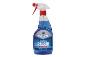 Αντιπαγωτικο Υγρο Τζαμιων Σε Σπρει -36oC Bluecol DE-ICER 500ML