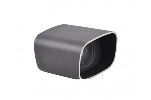 Hjs Μπούκα Εξάτμισης Τετράγωνη 49-54x120mm