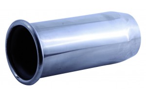 Carman Μπούκα Εξάτμισης Inox Φ76 Universal