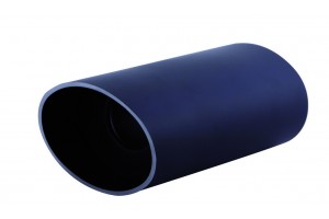 Hjs Μπούκα Εξάτμισης Οβάλ 39-44x120mm