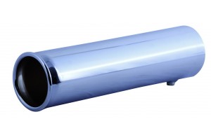 Hjs Μπούκα Εξάτμισης Χρωμίου 39-43x195mm