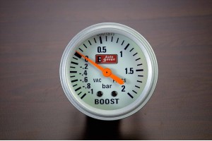 Auto Gauge Μπαρόμετρο Αυτοκινήτου Μηχανικό 60mm