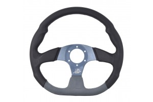 Τιμονι X2 Ergal Δερμα Γκρι