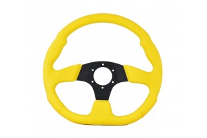 Τιμονι X2 PU ΚΙΤΡΙΝΕΣ-ΜΑΥΡΕΣ Λαμες