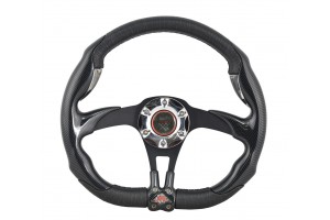 Τιμονι X4 Carbon Δερμα Lux Μαυρο