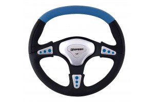 Τιμόνι R Speed 35cm Μπλε