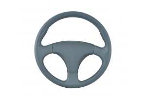 Τιμονι 36cm Δερμα Μπλε