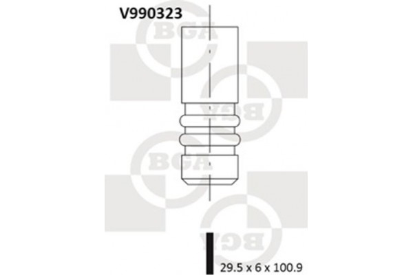 Bga Βαλβίδα Εισαγωγής - V990323