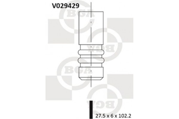 Bga Βαλβίδα Εξαγωγής - V029429