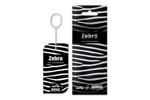 Αρωματικό Αυτοκινήτου Κρεμαστό Feral Animal Collection Zebra 1 Τεμάχιο