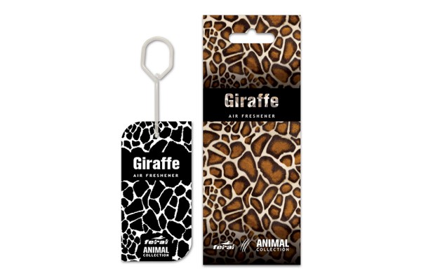 Άρωματικό Αυτοκινήτου Κρεμαστό Feral Animal Collection Giraffe 1 Τεμάχιο