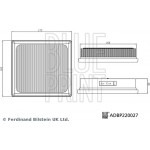Blue Print Φίλτρο Αέρα - ADBP220027