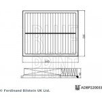 Blue Print Φίλτρο Αέρα - ADBP220034