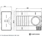 Blue Print Φίλτρο Αέρα - ADBP220046