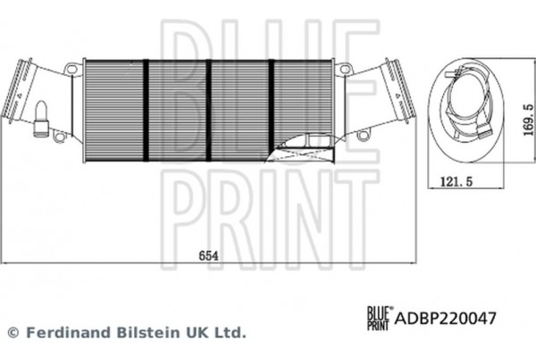 Blue Print Φίλτρο Αέρα - ADBP220047