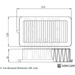 Blue Print Φίλτρο Αέρα - ADN12291