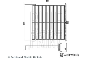 Blue Print Φίλτρο, Αέρας Εσωτερικού Χώρου - ADBP250039
