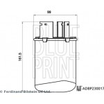 Blue Print Φίλτρο Καυσίμου - ADBP230017