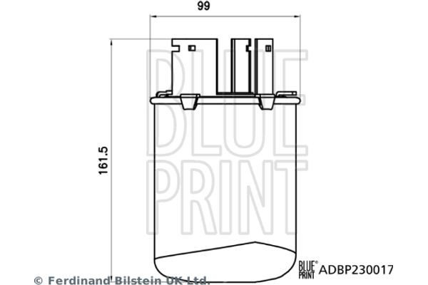 Blue Print Φίλτρο Καυσίμου - ADBP230017