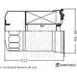 Blue Print Φίλτρο Καυσίμου - ADBP230023 Blue Print Φίλτρο Καυσίμου - ADBP230023