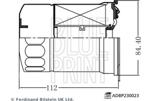 Blue Print Φίλτρο Καυσίμου - ADBP230023