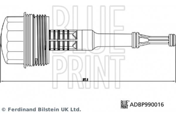 Blue Print Καπάκι, Θήκη Του Φίλτρου Λαδιού - ADBP990016