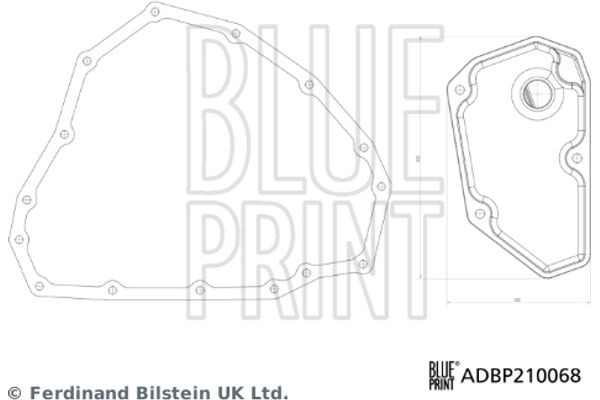 Blue Print Σετ Φίλτρων Υδραυλικού συστήματος, αυτόμ. Κιβώτιο Ταχυτήτων - ADBP210068