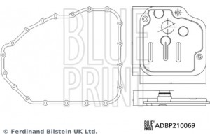 Blue Print Σετ Φίλτρων Υδραυλικού συστήματος, αυτόμ. Κιβώτιο Ταχυτήτων - ADBP210069