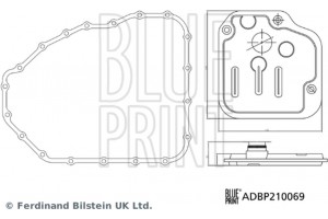 Blue Print Σετ Φίλτρων Υδραυλικού συστήματος, αυτόμ. Κιβώτιο Ταχυτήτων - ADBP210069