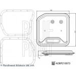Blue Print Σετ Φίλτρων Υδραυλικού συστήματος, αυτόμ. Κιβώτιο Ταχυτήτων - ADBP210073