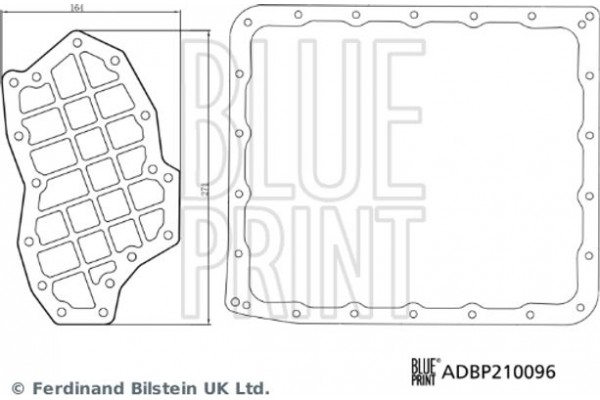 Blue Print Σετ Φίλτρων Υδραυλικού συστήματος, αυτόμ. Κιβώτιο Ταχυτήτων - ADBP210096