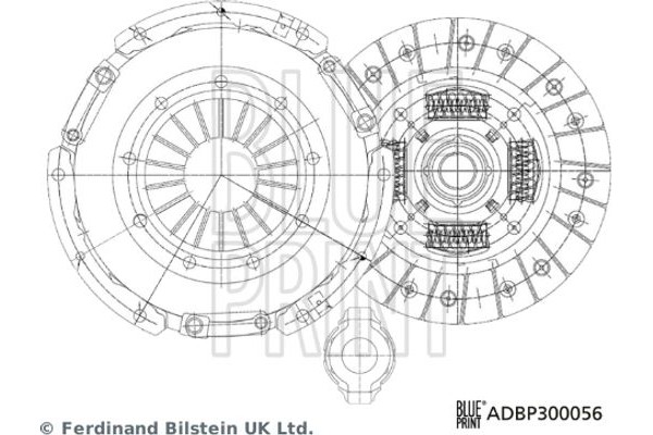 Blue Print Σετ Συμπλέκτη - ADBP300056