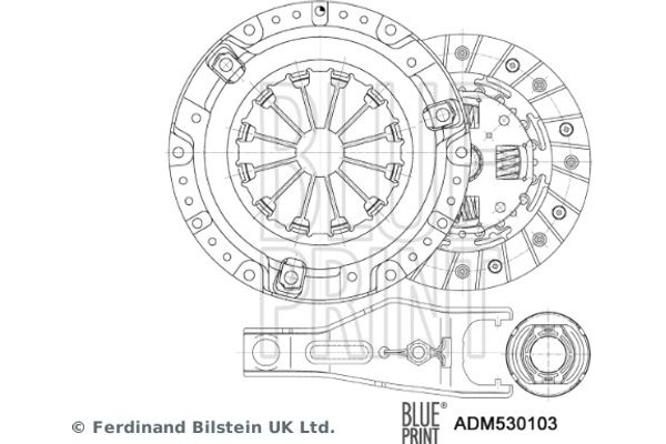 Blue Print Σετ Συμπλέκτη - ADM530103