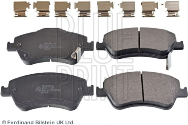 Blue Print Σετ τακάκια, Δισκόφρενα - ADT342169 Blue Print Σετ τακάκια, Δισκόφρενα - ADT342169