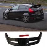 Αεροτομή Οροφής Για Ford Fiesta 08-19 ST-Line Με Στοπάκι Γυαλιστερή Μαύρη Από Abs Πλαστικό