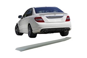 Αεροτομή Πορτ Παγκάζ Για Mercedes-Benz C-Class W204 07-14 Amg Look Lipspoiler Από Πολυουρεθάνη